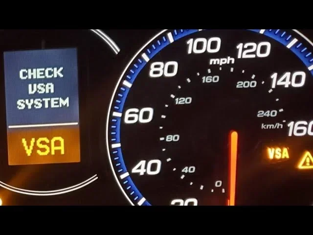 Cost to Check and Fix Vsa Light on 2010 Acura Tsx