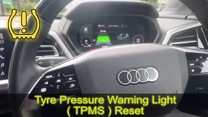 How to Reset the Tyre Pressure Warning Light on Audi Q4