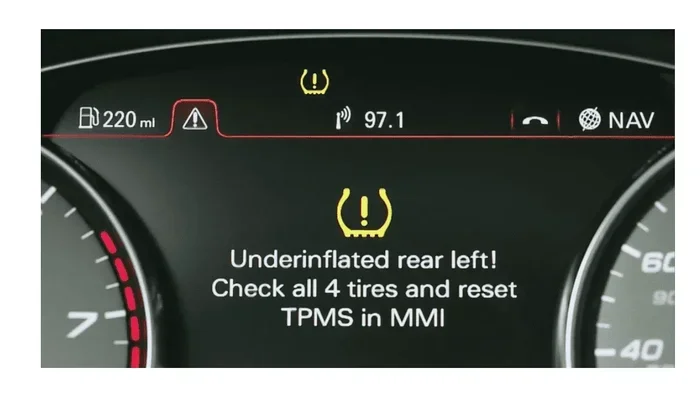 Audi Tire Pressure Light Reset How To Reset The Light