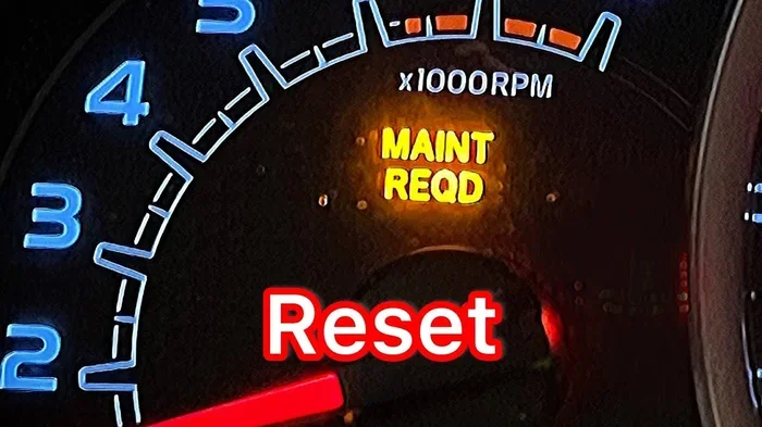 Resetting Maintenance Trip Meters: Flushing Oil Change Warning Indicators Post-service Completion.
