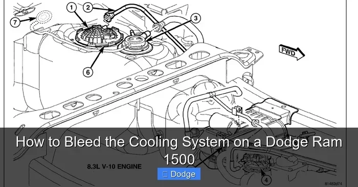 How to Bleed Coolant on a Dodge Ram 1500 Like a Pro