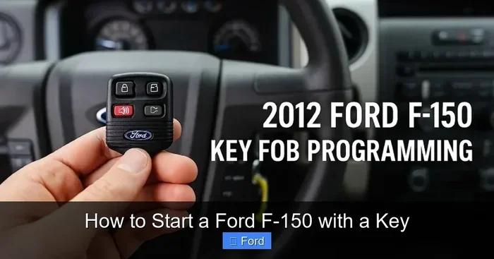 F-150 2023 Manual Key Insert Start