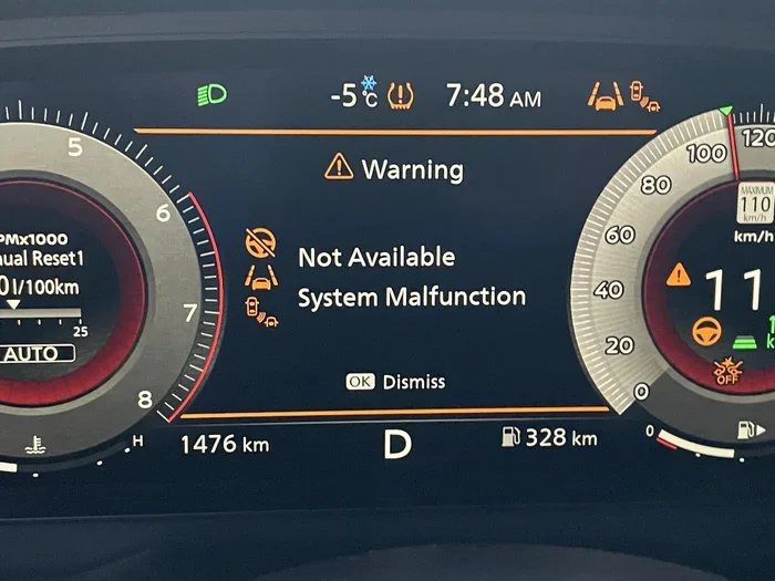 Awd Error Nissan Rogue