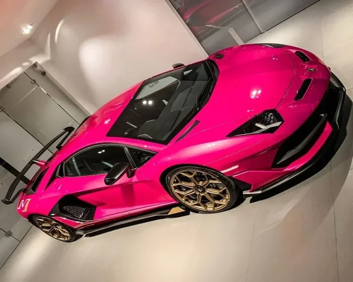 Pink Lamborghini