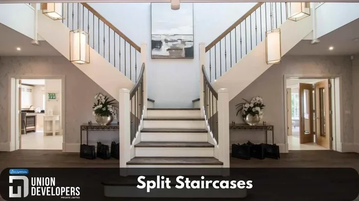 Business Choices in a Staircase Split Down the Middle Image