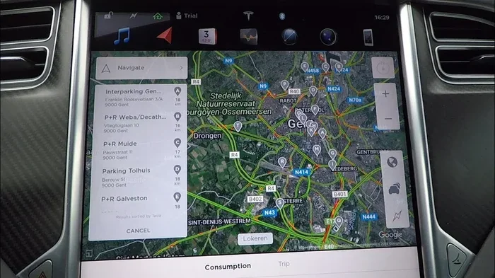 On a Tesla Why How Do You Remove an Address from the Work Label
