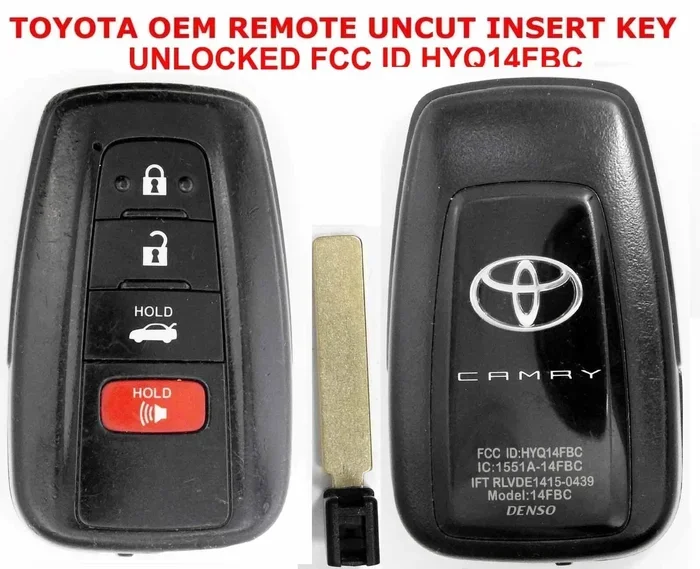 Can Any Camry Button Unlock a 04 Camry Without Keys